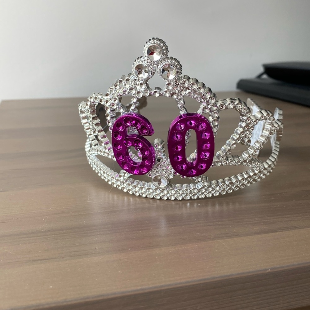 60 birthday Crown